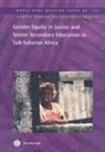 Esi Sutherland-Addy, World Bank, World Bank Group - Gender Equity in Junior and Senior Secondary Education in Sub