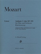 Wolfgang A. Mozart, Wolfgang Amadeus Mozart, Henrik Wiese - Wolfgang Amadeus Mozart - Andante C-dur KV 315 für Flöte und Orchester