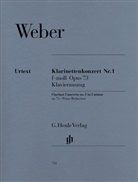 Carl M. von Weber, Carl Maria von Weber, Norbert Gertsch, Johannes Umbreit - Carl Maria von Weber - Klarinettenkonzert Nr. 1 f-moll op. 73
