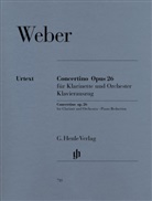 Carl M. von Weber, Carl Maria von Weber, Norbert Gertsch - Carl Maria von Weber - Concertino op. 26 für Klarinette und Orchester