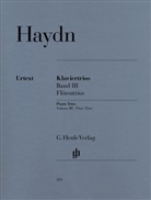 Joseph Haydn, Wolfgang Stockmeier - Joseph Haydn - Klaviertrios, Band III für Klavier, Flöte (oder Violine) und Violoncello. Band.3