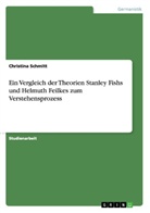 Christina Schmitt - Ein Vergleich der Theorien Stanley Fishs und Helmuth Feilkes zum Verstehensprozess