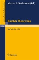 M B Nathanson, M. B. Nathanson, M.B. Nathanson - Number Theory Day
