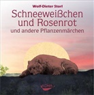 Wolf D Storl, Wolf-Dieter Storl - Schneeweißchen und Rosenrot, 1 Audio-CD (Audiolibro)