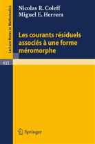 N. R. Coleff, M. E. Herrera - Les courants residuels associes a une forme meromorphe