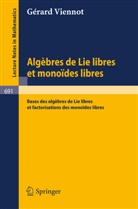 G Viennot, G. Viennot - Algebres de lie libres et monoides libres