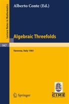 Alberto Conte - Algebraic Threefolds