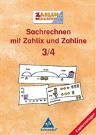 Sachrechnen mit Zahlix und Zahline - Klasse 3/4: Sachrechnen mit Zahlix und Zahline