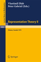 V Dlab, V. Dlab, Gabriel, P. Gabriel - Representation Theory II