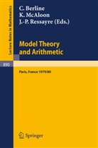 C. Berline, K. McAloon, J. -P. Ressayre, J.-P. Ressayre - Model Theory and Arithmetic