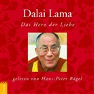 Dalai Lama, Dalai Lama XIV, Dalai Lama XIV., Hans-Peter Bögel - Das Herz der Liebe, 1 Audio-CD (Audiolibro)