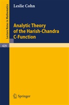 L. Cohn - Analytic Theory of the Harish-Chandra C-Function
