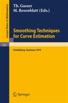 T. Gasser, Thomas Gasser, M. Rosenblatt - Smoothing Techniques for Curve Estimation