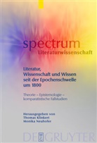 Thoma Klinkert, Thomas Klinkert, Neuhofer, Neuhofer, Monika Neuhofer - Literatur, Wissenschaft und Wissen seit der Epochenschwelle um 1800