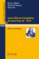 J P Bickel, J. P. Bickel, N El Karoui, N. El Karoui, N. El Karoui, M Yor... - Ecole d'Ete de Probabilites de Saint-Flour IX, 1979