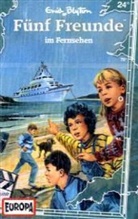 Enid Blyton, Jannik Endemann, Marco Kraft, Lutz Mackensy - Fünf Freunde, Cassetten - 24: Fünf Freunde im Fernsehen, 1 Cassette