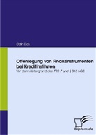 Odin Eick - Offenlegung von Finanzinstrumenten bei Kreditinstituten