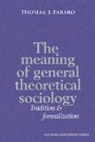 Thomas J. Fararo, Ernest Q. Campbell - The Meaning of General Theoretical Sociology