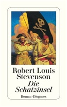 Robert L Stevenson, Robert L. Stevenson, Robert Louis Stevenson, Rose Hilferding - Die Schatzinsel (Nr.199/1)