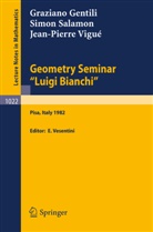 G. Gentili, S. Salamon, Simon Salamon, J. -P. Vigue, J.-P. Vigue, E. Vesentini - Geometry Seminar "Luigi Bianchi"