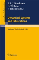 Boele Braaksma, Hendri Broer, Hendrik Broer, Floris Takens - Dynamical Systems and Bifurcations