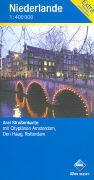 Niederlande - Aral Strassenkarte mit Cityplänen Amsterdam, Den Haag, Rotterdam