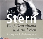 Fritz Stern, Sylvester Groth - Fünf Deutschland und ein Leben, 3 Audio-CDs (Hörbuch)