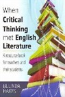 Belinda Hakes, Hakes Belinda - When Critical Thinking met English Literature