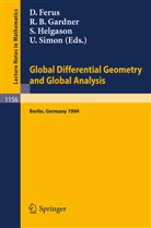 Rober B Gardner, Robert B Gardner, Dirk Ferus, Robert B. Gardner, Sigurdur Helgason, Sigurdur Helgason et al... - Global Differential Geometry and Global Analysis 1984
