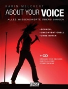 Karin Melchert, Karin Melchert - About Your Voice, m. Audio-CD