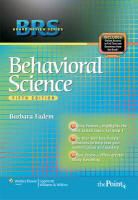 Barbara Fadem - Brs Behavioral Science