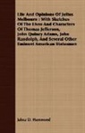 Jabez D. Hammond, Jabez Delano Hammond - Life and Opinions of Julius Melbourn : W