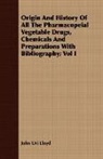 John Uri Lloyd, John Uri 1849-1936 Lloyd - Origin and History of All the Pharmacope