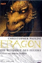 Christopher Paolini, Andreas Fröhlich - Eragon - Die Weisheit des Feuers, 4 MP3-CDs (Hörbuch)