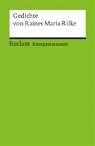 Wolfra Groddeck, Wolfram Groddeck - Gedichte von Rainer Maria Rilke