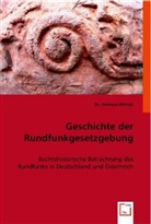 Dr Andreas Weinek, Dr. Andreas Weinek, Andreas Weinek, Dr. Andreas Weinek - Geschichte der Rundfunkgesetzgebung