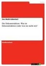 Vee Wuthi-Udomlert - Die Dekonstruktion  -  Was ist Dekonstruktion (oder was sie nicht ist)?