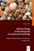 Rituparna Bose, Rituparna Bose - Paleoecology of Brachiopods in Carbonate Settings