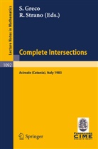 S. Greco, R. Strano - Complete Intersections