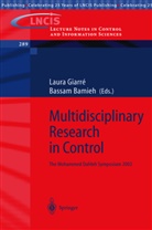 Bassam Bamieh, Laura Giarré - Multidisciplinary Research in Control