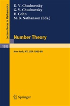 David V. Chudnovsky, Gregory V. Chudnovsky, Harvey Cohn, Harvey Cohn et al, Melvyn B. Nathanson, Gregor V Chudnovsky... - Number Theory