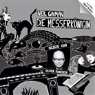 Neil Gaiman, Oliver Rohrbeck, Neil Gaiman - Die Messerkönigin, 3 Audio-CDs (Hörbuch)