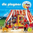 Simon X Rost, Nicolas Artajo - Die Playmos, Audio-CDs - Folge.9: Die Playmos - Manege frei für die Playmos, 1 Audio-CD (Audio book)
