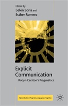 Esther Romero, B. Soria, Belen Soria, Belen Romero Soria, Romero, Romero... - Explicit Communication