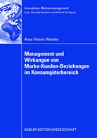 Anna V. Wenske, Anna Verena Wenske - Management und Wirkungen von Marke-Kunden-Beziehungen im Konsumgüterbereich