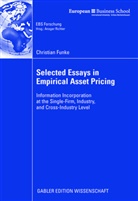 Christian Funke, Ansgar Richter - Selected Essays in Empirical Asset Pricing