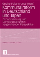 Gesin Foljanty-Jost, Gesine Foljanty-Jost - Kommunalreform in Deutschland und Japan