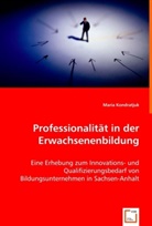 Maria Kondratjuk - Professionalität in der Erwachsenenbildung