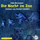 Gabi Neumayer, Herbert Schäfer - Die Nacht im Zoo, 1 Audio-CD (Hörbuch)