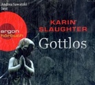 Karin Slaughter, Andrea Sawatzki - Gottlos, 5 Audio-CDs (Hörbuch)
